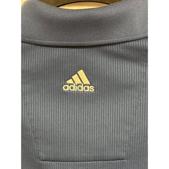Adidas Golf ClimaCool The Fort Polo Shirt 2XL Blue & White Polyester Mens Polo - Picture 6 of 7